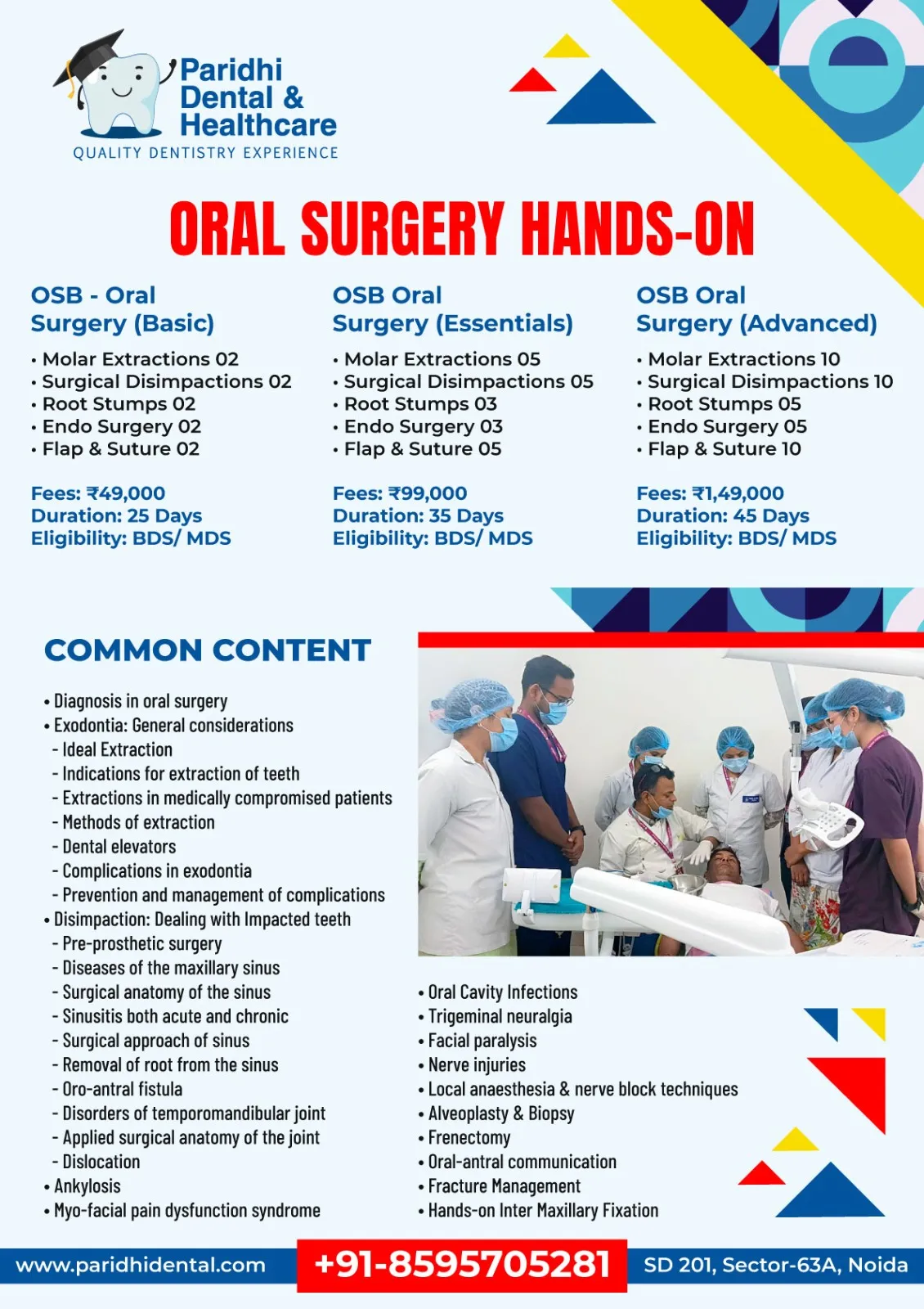 Oral Surgery Course